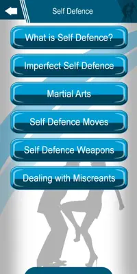 Self-Defence android App screenshot 2